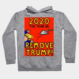 2020 - THE YEAR WE REMOVE TRUMP! Hoodie